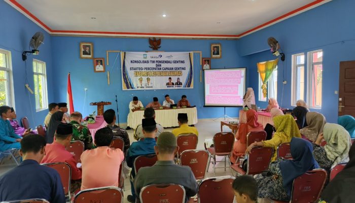 Konsolidasi Tim Pengendali Genting, Dwi Arif : Butuh Kerjasama Pemerintah dan Masyarakat