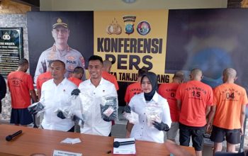 8 Tersangka Kasus Narkotika Diamankan Polresta Tanjung Pinang, Diantaranya Oknum Aparatur Pemerintah